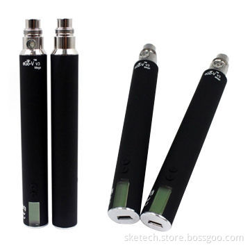 Ego-V V3 Adjustable Voltage Battery, 1,300mAh Capacity, LCD Display, High Quality, Hot Selling